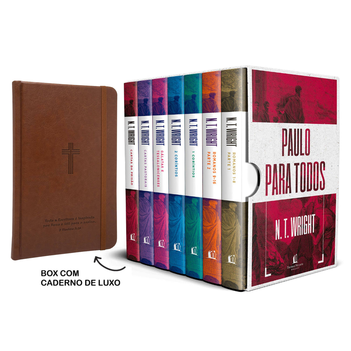 Box Paulo para todos + Caderno de luxo – TN HarperCollins Brasil