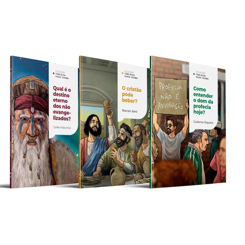 Coleção Teologia para Todos | Kit 3: original (9786552170088)