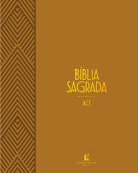 Bíblia ACF com espaço para anotações, Couro-soft marrom, Leitura Perfeita