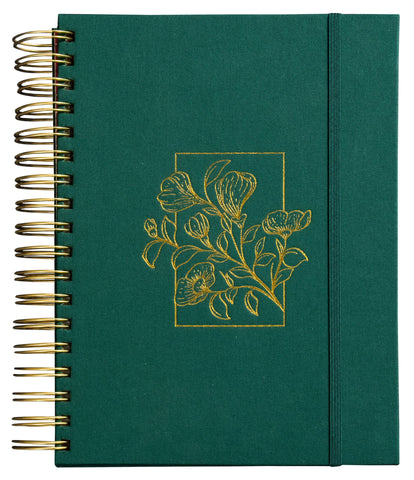 Meu plano perfeito, planner sem data, capa verde tecido sobre capa dura | Planner 2026: original (9786552172907)