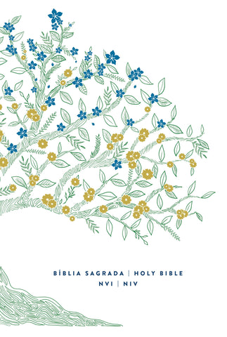 Bíblia Bilíngue NVI/NIV, Português/Inglês, Couro-soft, Bege, Leitura Perfeita: original (9786552173188)