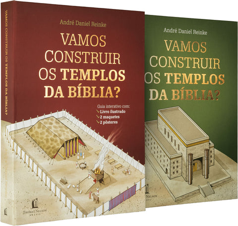 Vamos construir os templos da Bíblia? – Um guia bíblico interativo com recursos para estudo e prática: original (9786552173829)