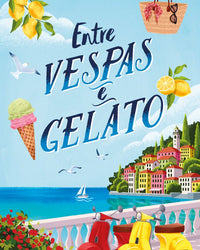 Entre vespas e gelato – Segundo livro da série Amigas Pelo Mundo, da mesma autora da série Cris
