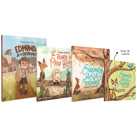 Kit Fernanda Witwytzky - Livros infantis + para colorir
