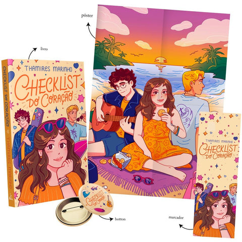 Checklist do coração + Brindes by Thamires Marinho