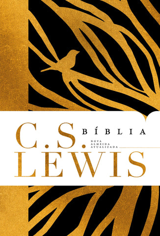 Bíblia C. S. Lewis NAA, Capa dura preta, Leitura Perfeita: original (9786556893556)