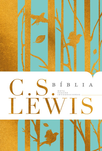 Bíblia C. S. Lewis NVI, Capa dura verde, Leitura Perfeita: original (9786556893563)