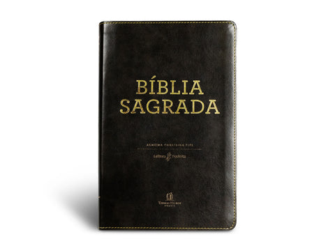 Bíblia ACF, Capa luxo preta, Leitura Perfeita: original (9786556895475)