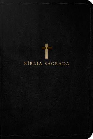 Bíblia Sagrada ACF, Letra Grande, Capa luxo preta, Leitura Perfeita: original (9786556896090)