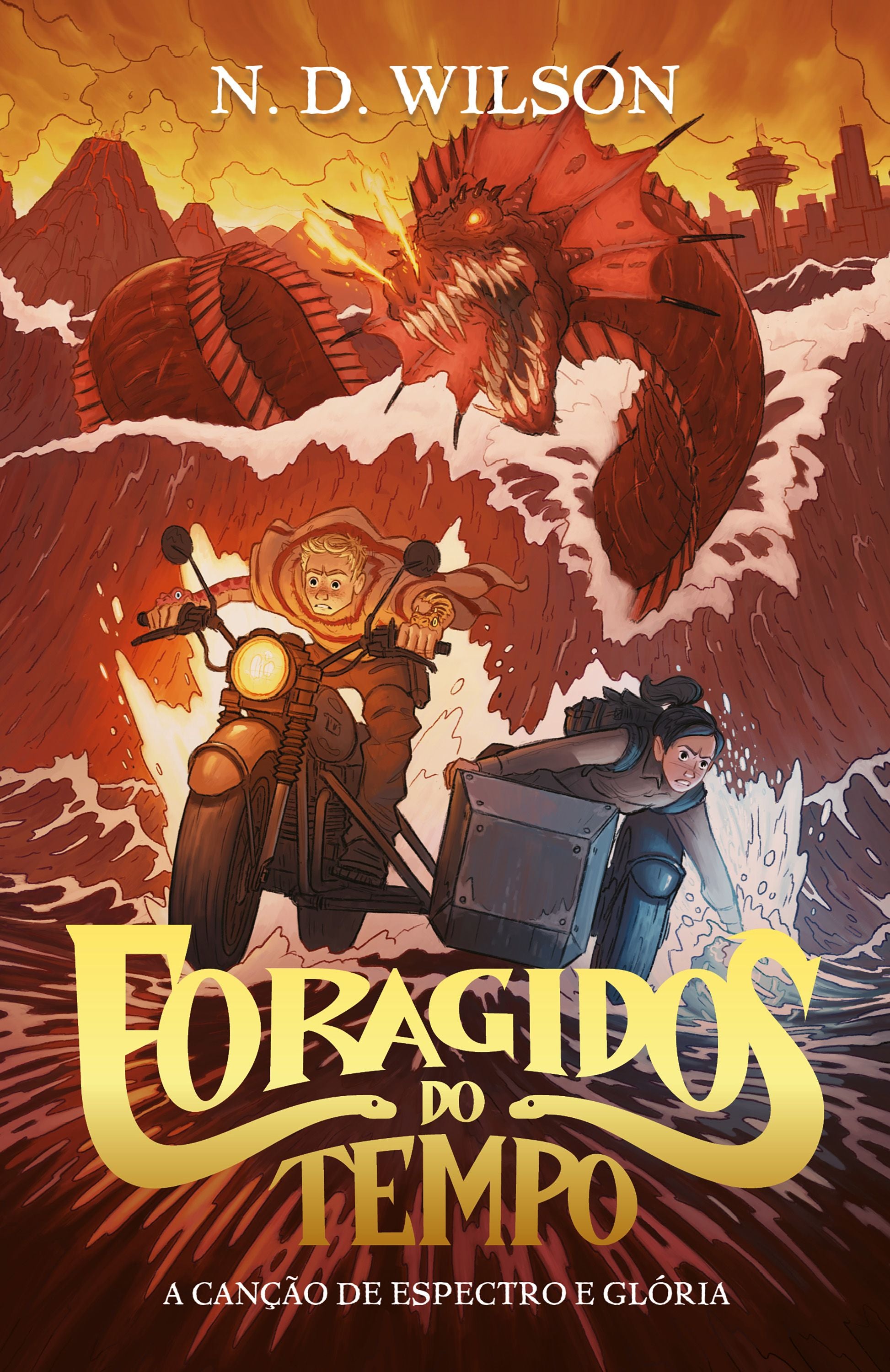 A canção de Espectro e Glória (série Foragidos do Tempo - livro 2