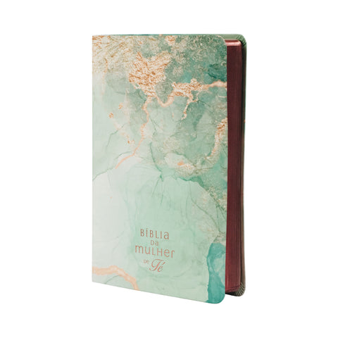 Bíblia da Mulher de Fé NVI, Capa luxo marmorizada: original by Sheila Walsh (9786556897042)