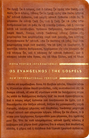 Os Evangelhos NVI/NIV, Edição Bilíngue, Português/Inglês, Letras de Jesus em azul, Capa flexível, Leitura Perfeita: original (9786556897226)