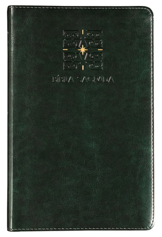 The Purpose Book: Bíblia Sagrada, A21, Capa Couro-soft verde, Luz by Purpose Paper