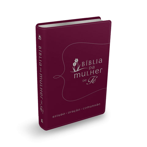 Bíblia da Mulher de Fé NVI, Capa luxo vermelho: original (9788571671188)