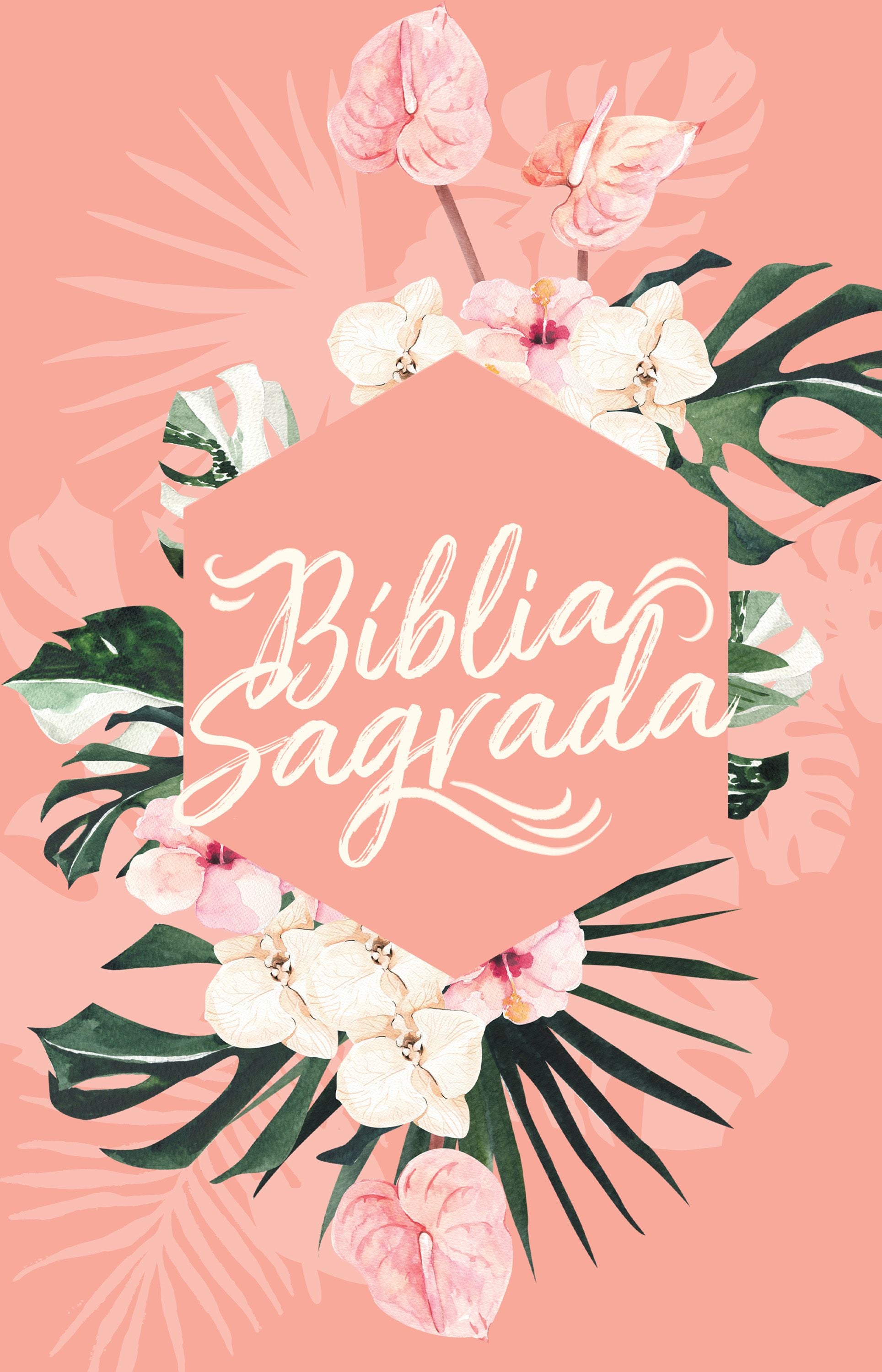 Bíblia ACF, Soft touch, Capa dura floral, Leitura Perfeita – TN