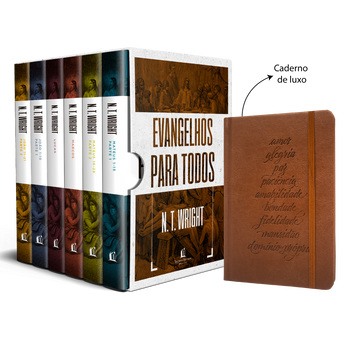 Box Evangelhos para todos + Caderno de luxo – TN HarperCollins Brasil