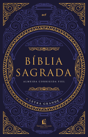 Bíblia Tesouro Sagrado, ACF, Capa Dura, Letra Grande, Leitura Perfeita