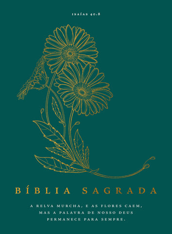 Bíblia NVI com Espaço para Anotações, Tecido, Leitura Perfeita, Ramalhete: original (9786556895659)