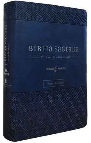 Sua Bíblia - Letra Grande (Capa Azul)