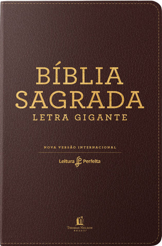 Bíblia Leitura Perfeita - Letra Gigante (Capa Neutra)