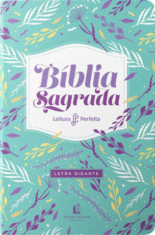 Bíblia Leitura Perfeita Letra Gigante (Capa Feminina)